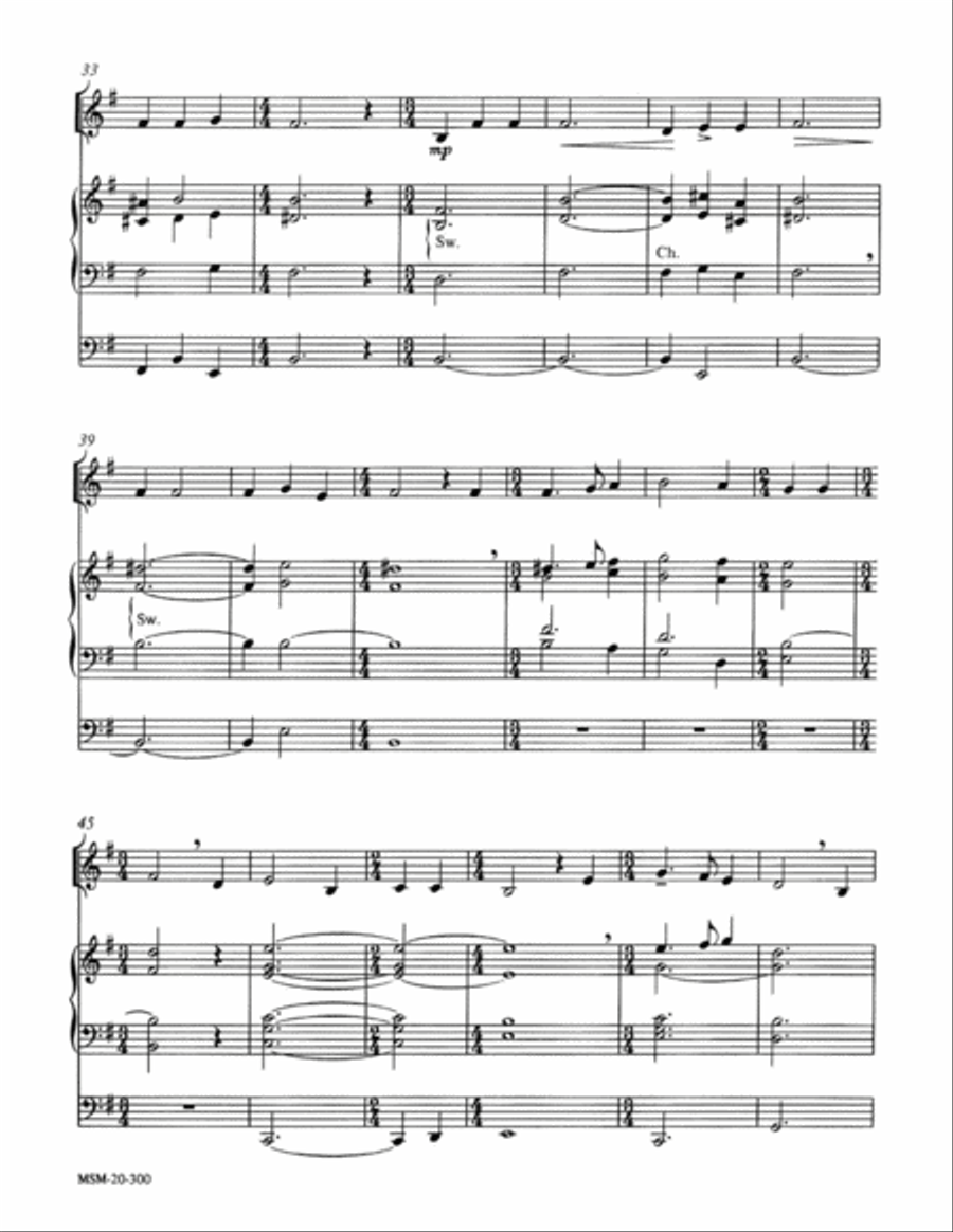 A Lenten Meditation Horn scores gallery preview page 3