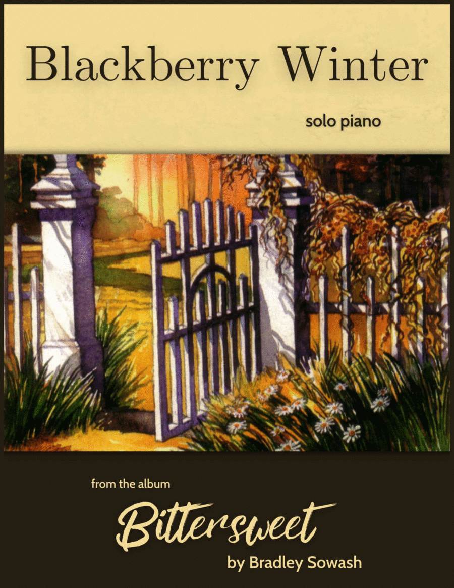 Blackberry Winter Blackberry Winter Piano Solo scores gallery preview page 1