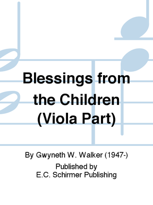 Blessings from the Children (Viola Part)