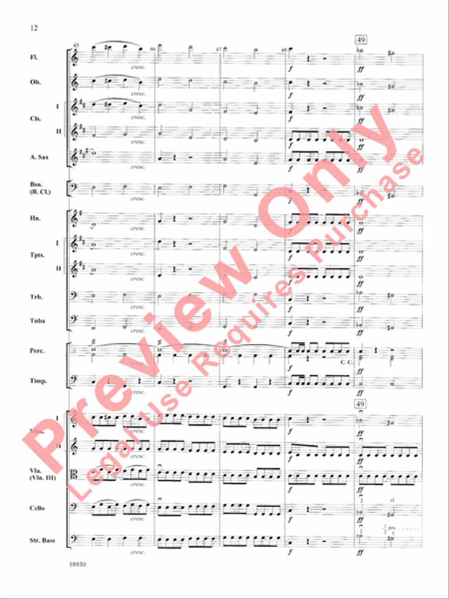 The Magic Flute The Magic Flute Full Orchestra scores gallery preview page 13