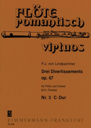 Book cover for Divertissement C major Op. 67/3