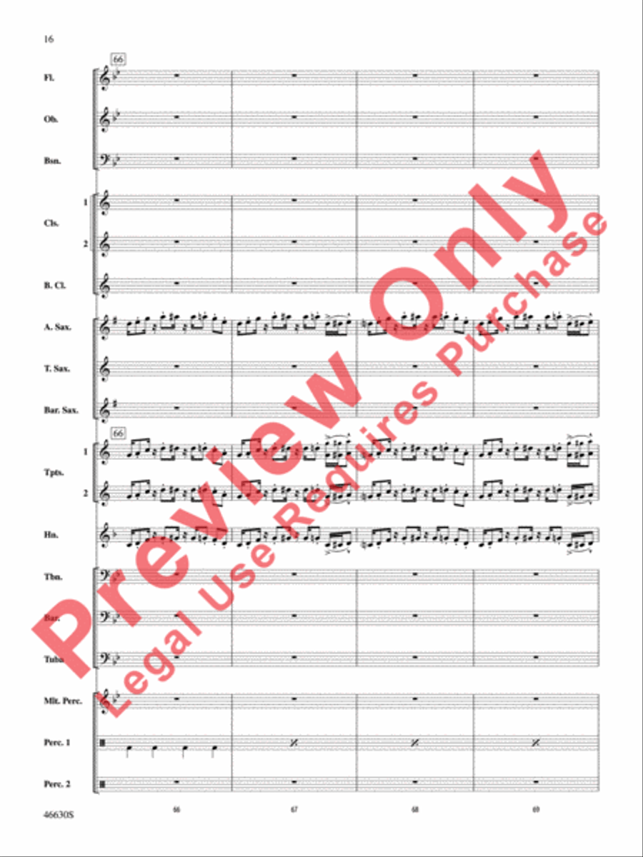 The LEGO Ninjago Movie: Selections from the Motion Picture Soundtrack Concert Band scores gallery preview page 17