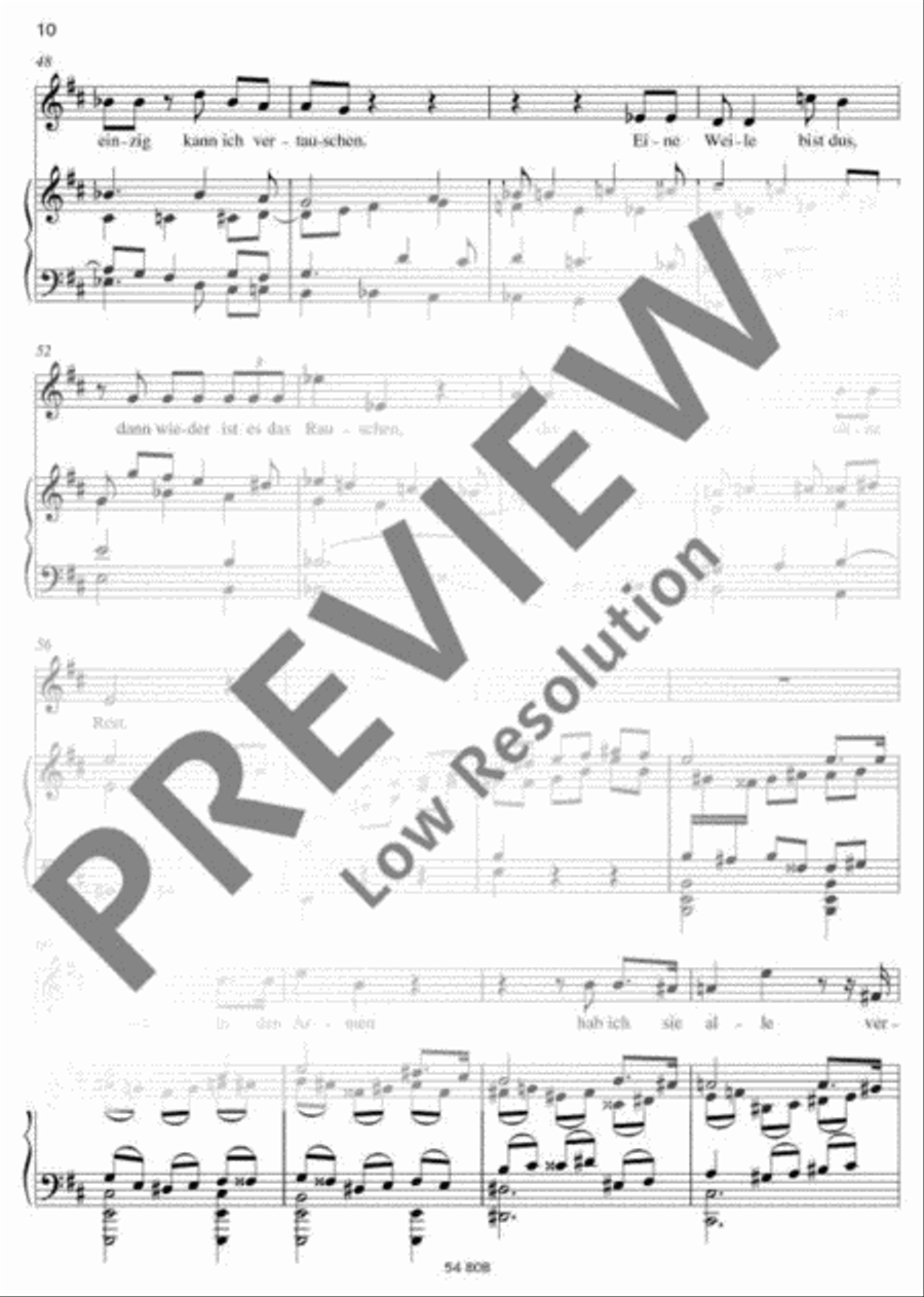 Lied der Abelone Medium Voice scores gallery preview page 11