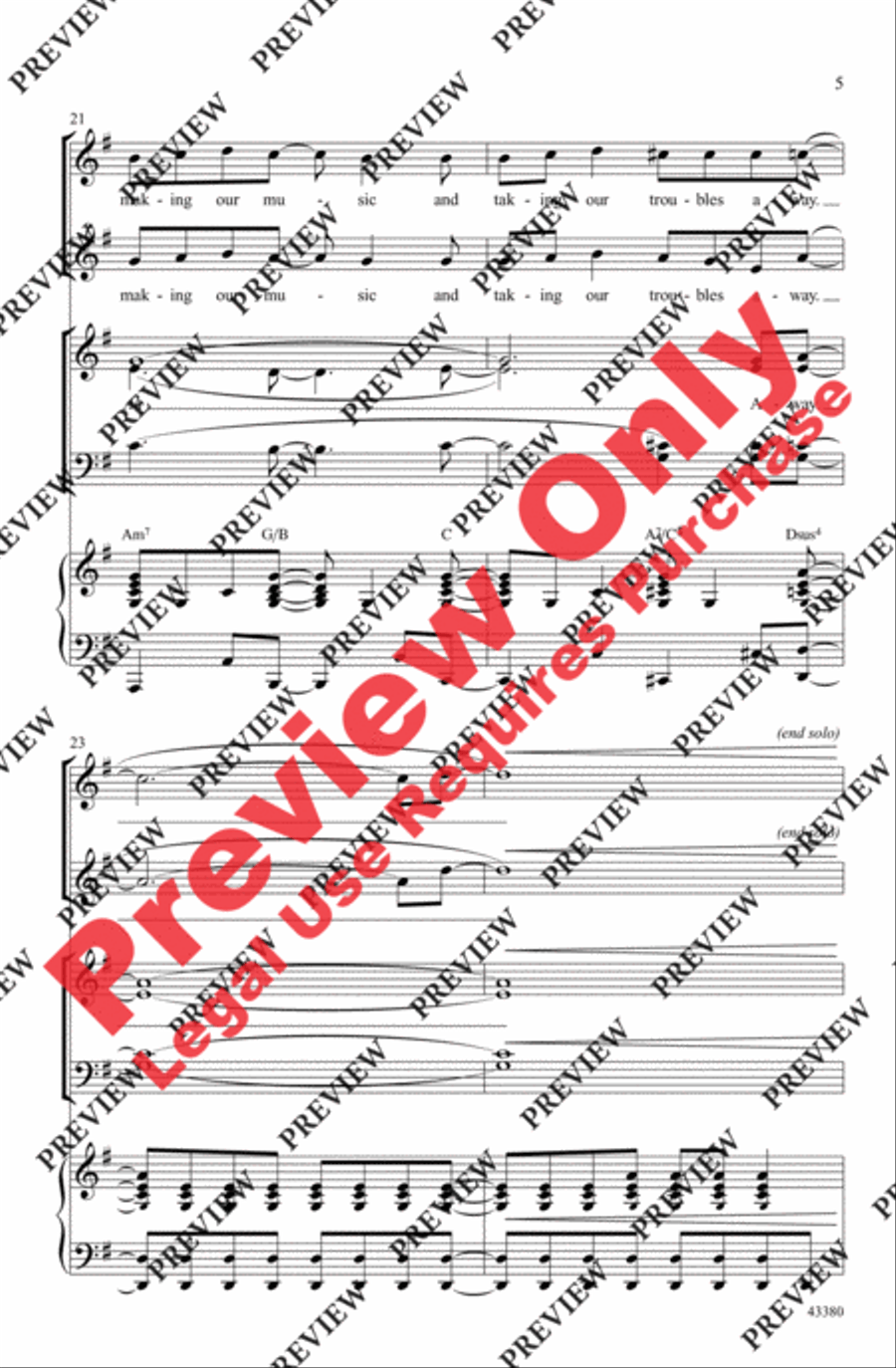 Music in My Soul - SoundTrax CD (CD only) Choir scores gallery preview page 5
