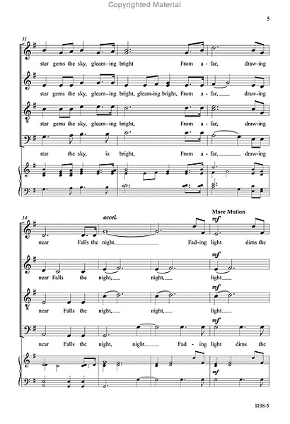 God is Nigh - SATB divisi Octavo image number null