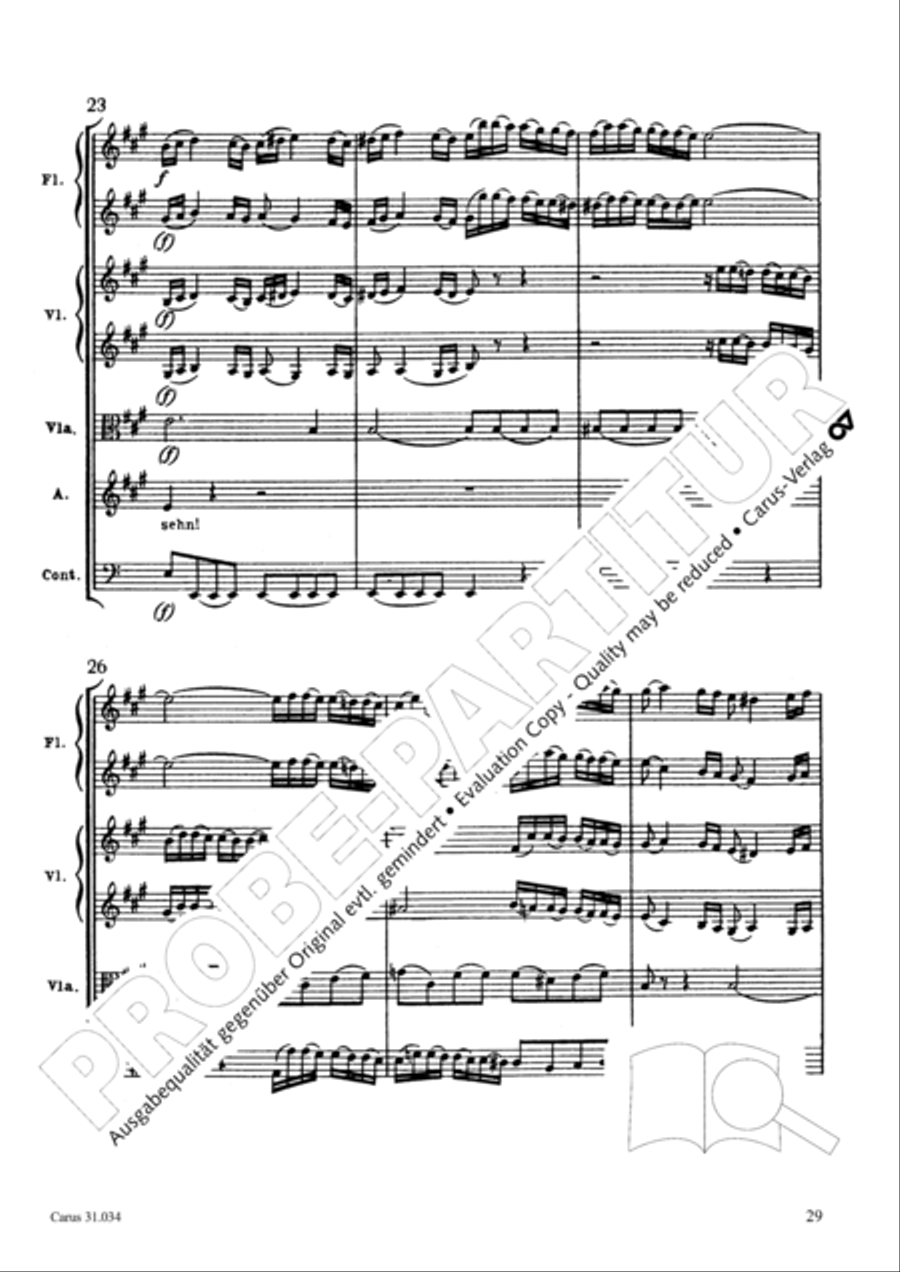 O fire everlasting (O ewiges Feuer, o Ursprung der Liebe) ATB scores gallery preview page 44