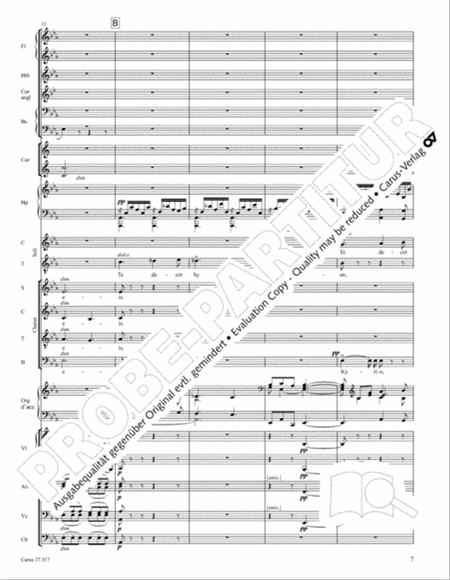Messe de Requiem 4-Part scores gallery preview page 20