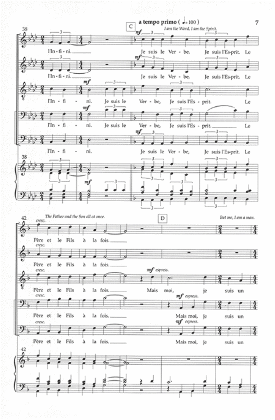 Ego sum Divisi scores gallery preview page 5