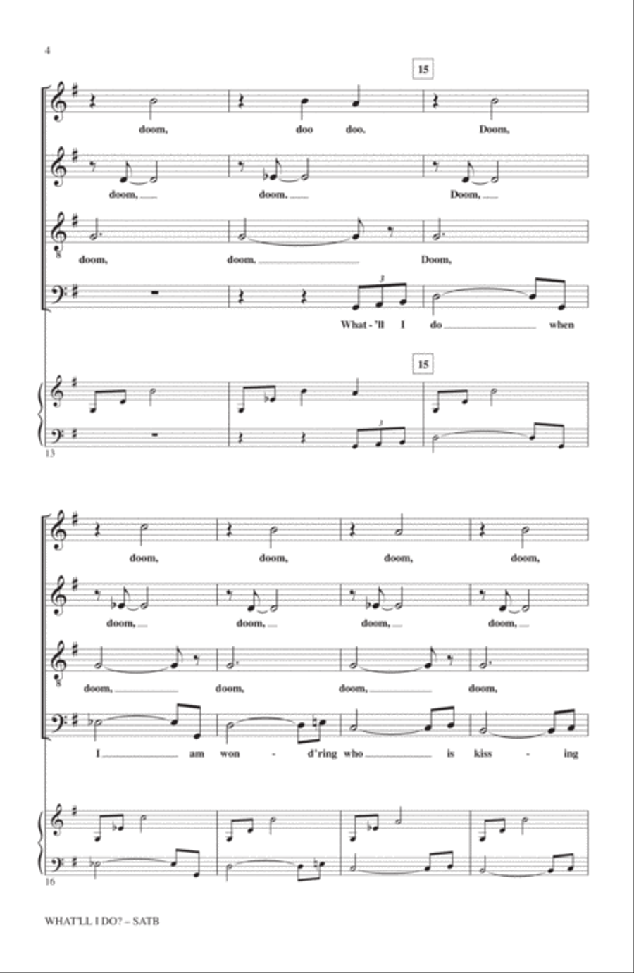 What'll I Do 4-Part scores gallery preview page 3
