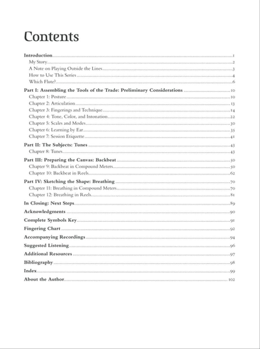 Playing Outside the Lines, Volume I Flute Solo scores gallery preview page 6