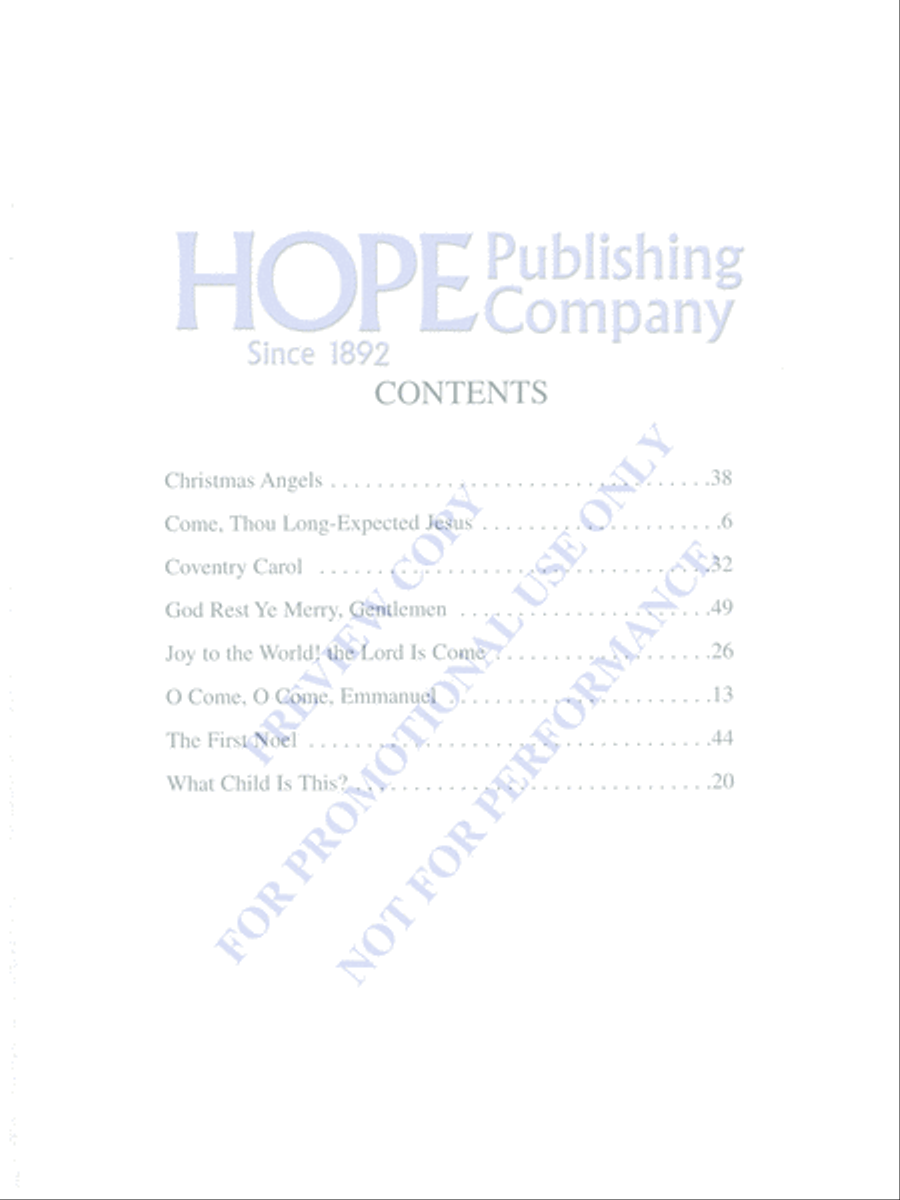 Vocal Duets for Christmas (2 Medium Voices) Medium Voice scores gallery preview page 6