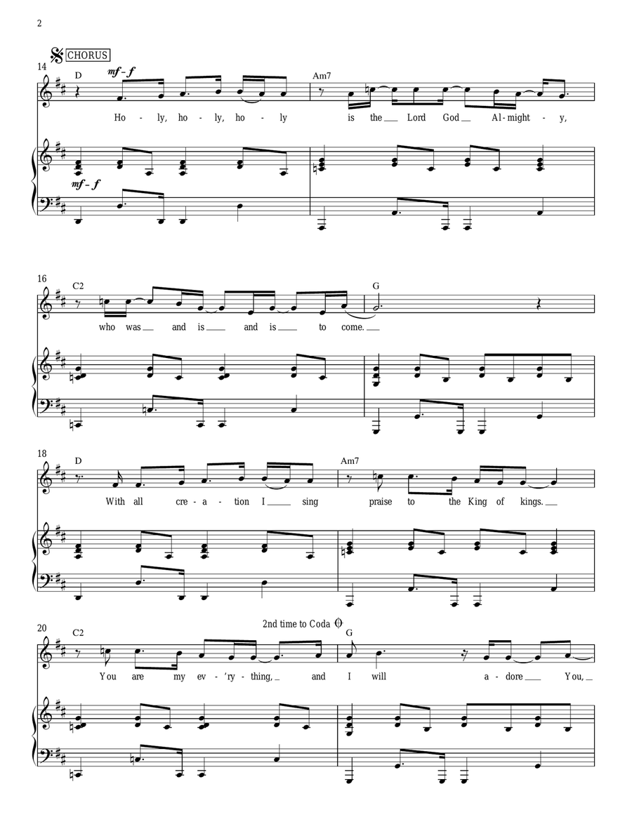Revelation Song Guitar scores gallery preview page 2