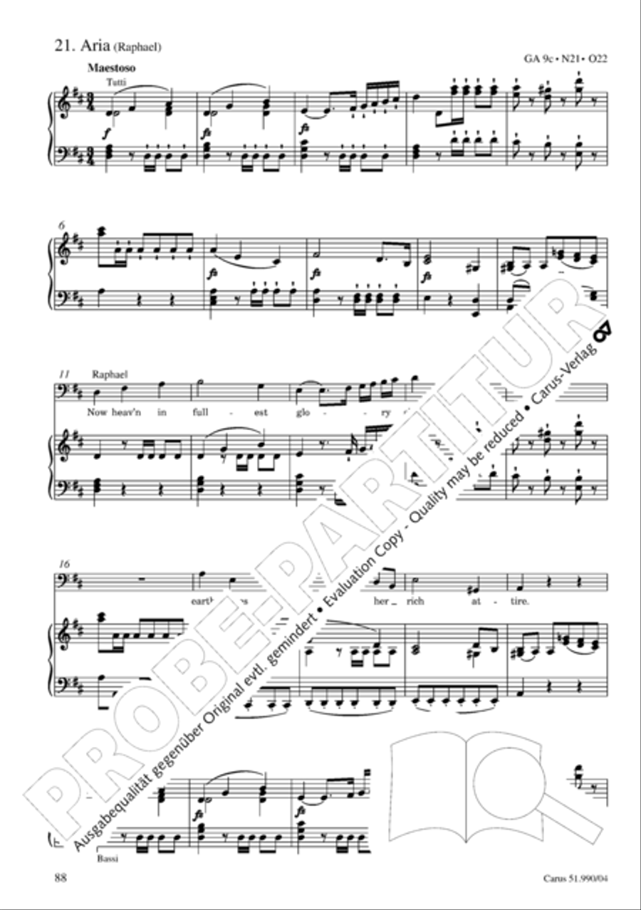 The Creation 4-Part scores gallery preview page 89