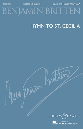 Book cover for Hymn to St. Cecilia