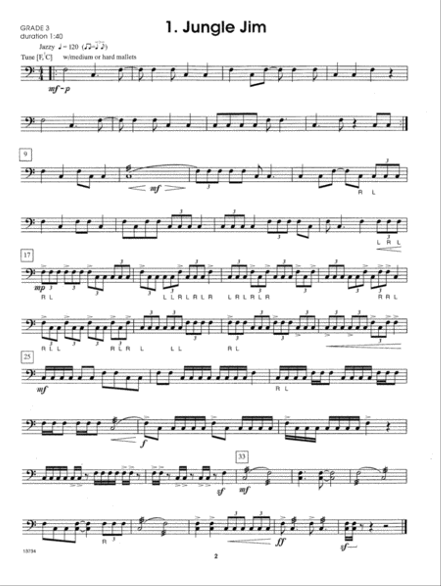 Contest Solos For The Intermediate Timpanist