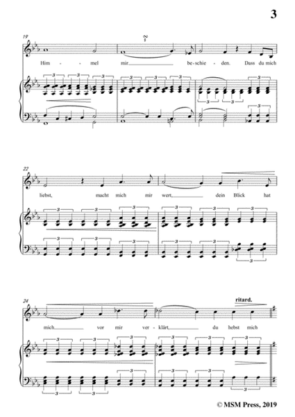 Schumann-Widmung,Op.25 No.1,from Myrten,in G Major,for Voice&Pno image number null