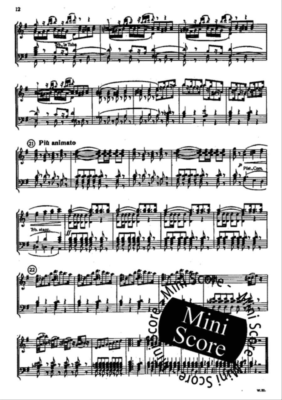 De Stomme van Portici Concert Band scores gallery preview page 14