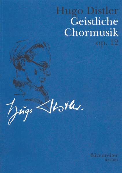 Geistliche Chormusik, op. 12 (1934-1942)