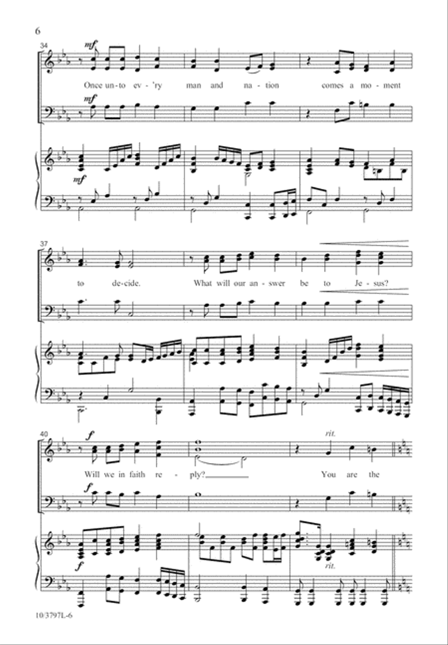 You Are the Christ! 3-Part scores gallery preview page 6