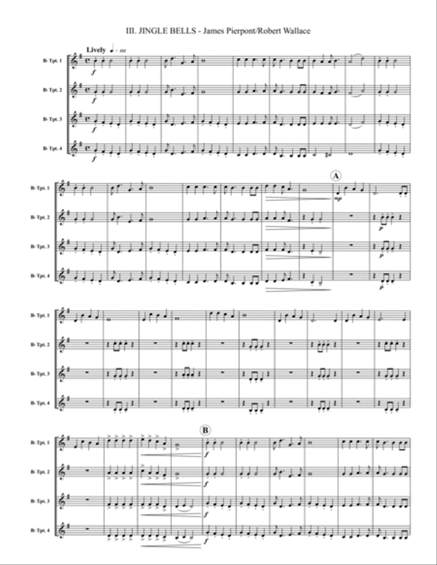 Trumpet Four Fun! Trumpet scores gallery preview page 4