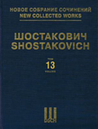 Book cover for Symphony No. 13, Op. 113