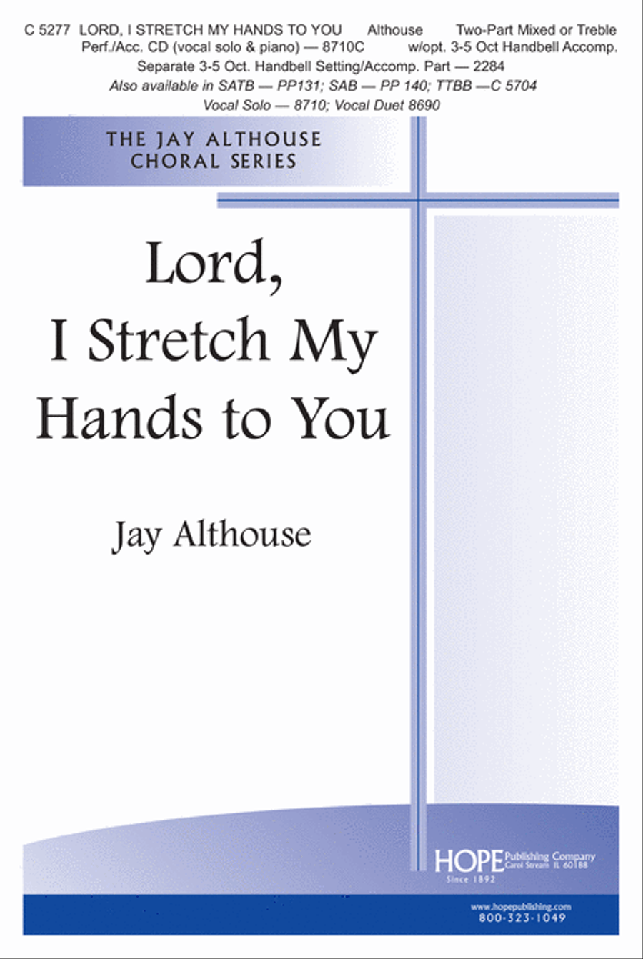 Lord, I Stretch My Hands to You 2-Part scores gallery preview page 1