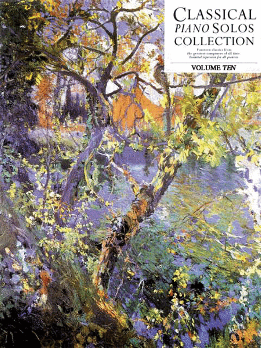 Classical Piano Solos Collection Vol. 10 Piano Solo scores gallery preview page 1