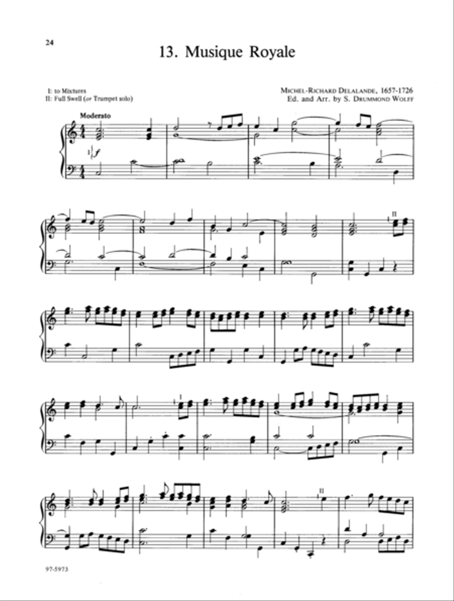 Baroque Music for Manuals, Vol. IV Organ scores gallery preview page 13