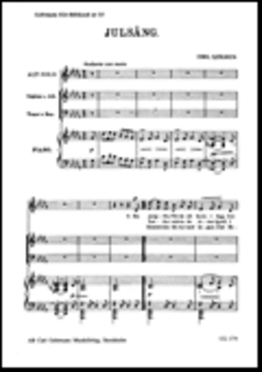 Julsang 4-Part scores gallery preview page 1