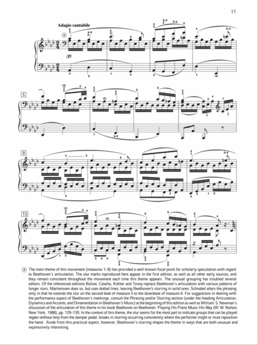 Sonata No. 8 in C Minor, Op. 13 Small Ensemble scores gallery preview page 4
