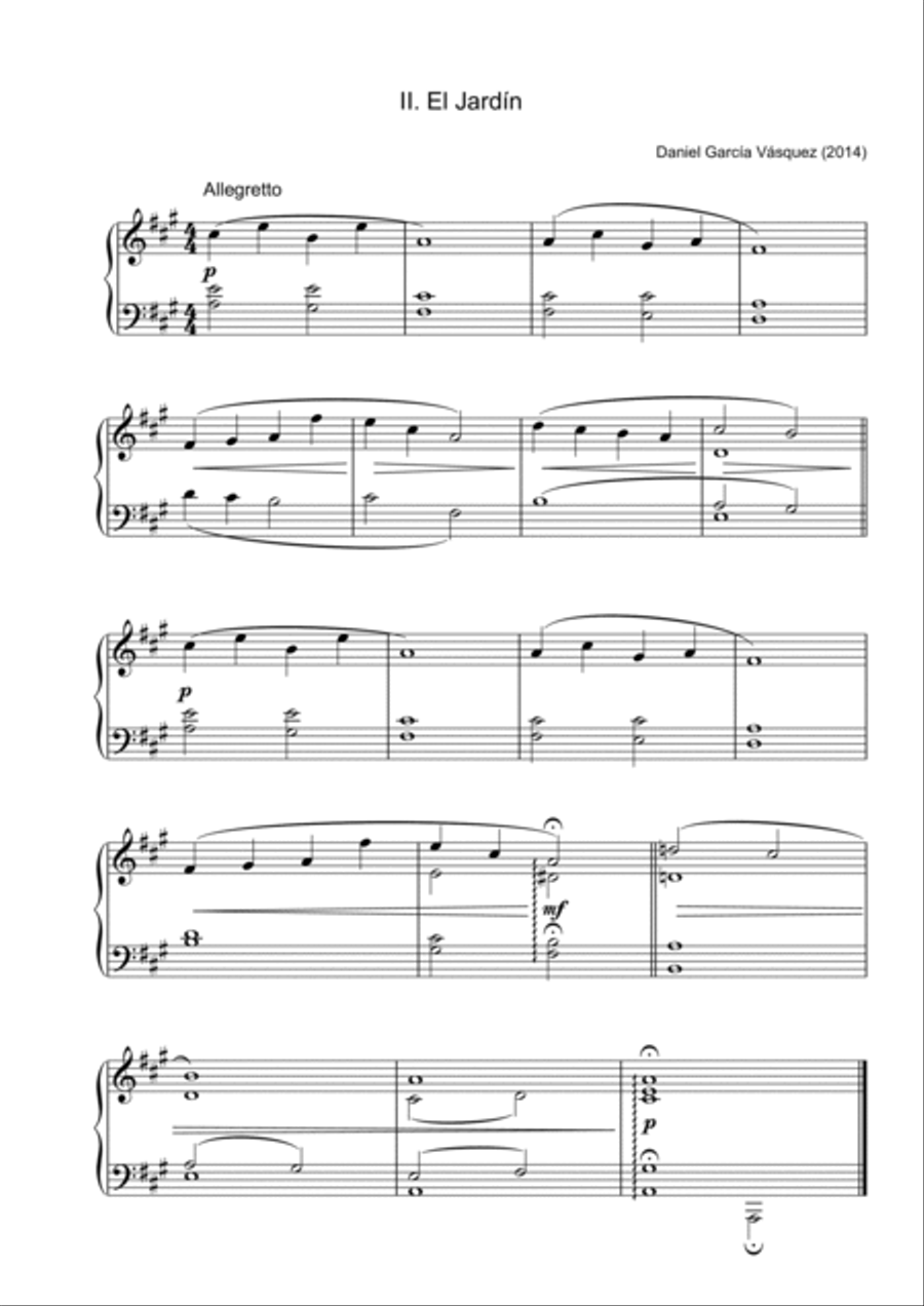 Remembranzas (para piano) Piano Solo scores gallery preview page 4