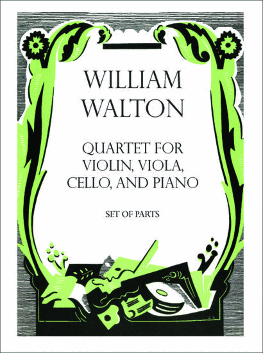 Quartet for Violin, Viola, Cello, and Piano Piano Quartet scores gallery preview page 1
