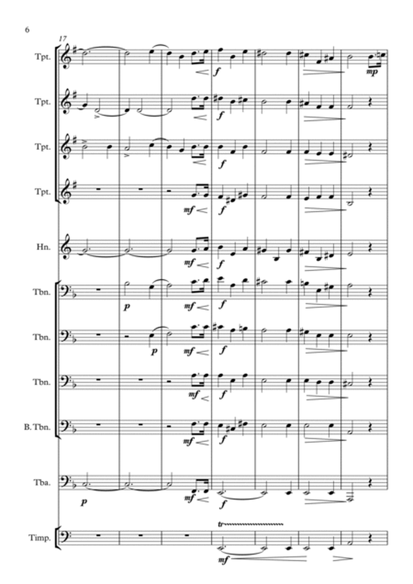 Fanfare for Tony (Score and parts) image number null