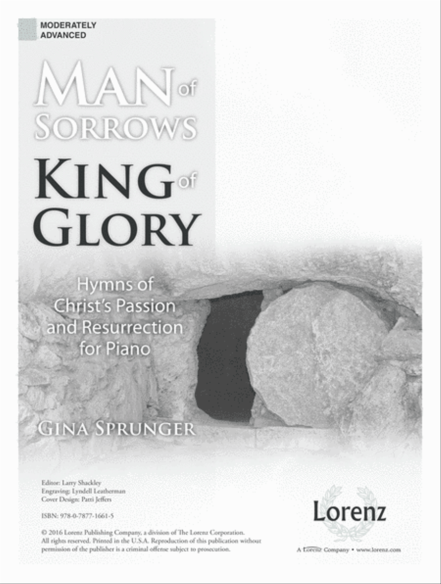 Man of Sorrows, King of Glory