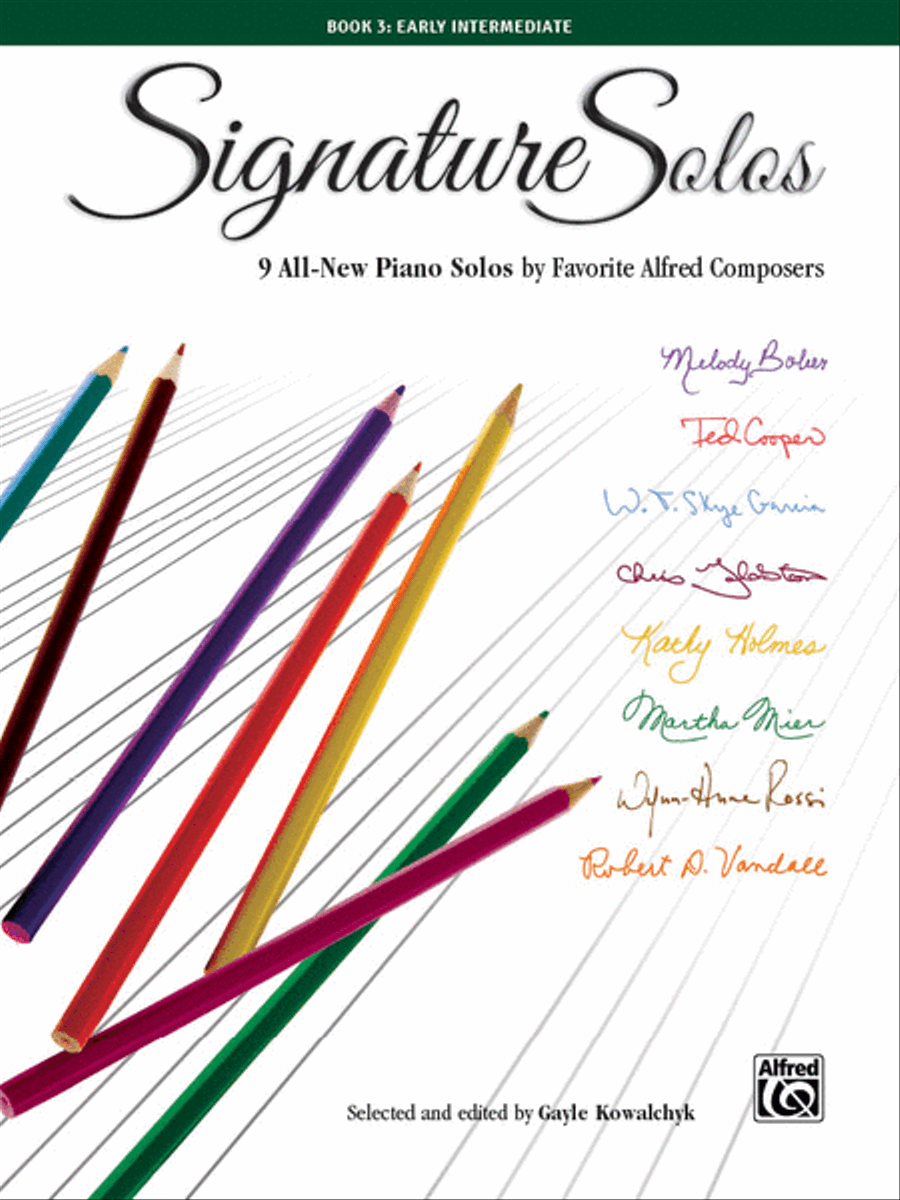 Signature Solos, Book 3 Piano Solo scores gallery preview page 1