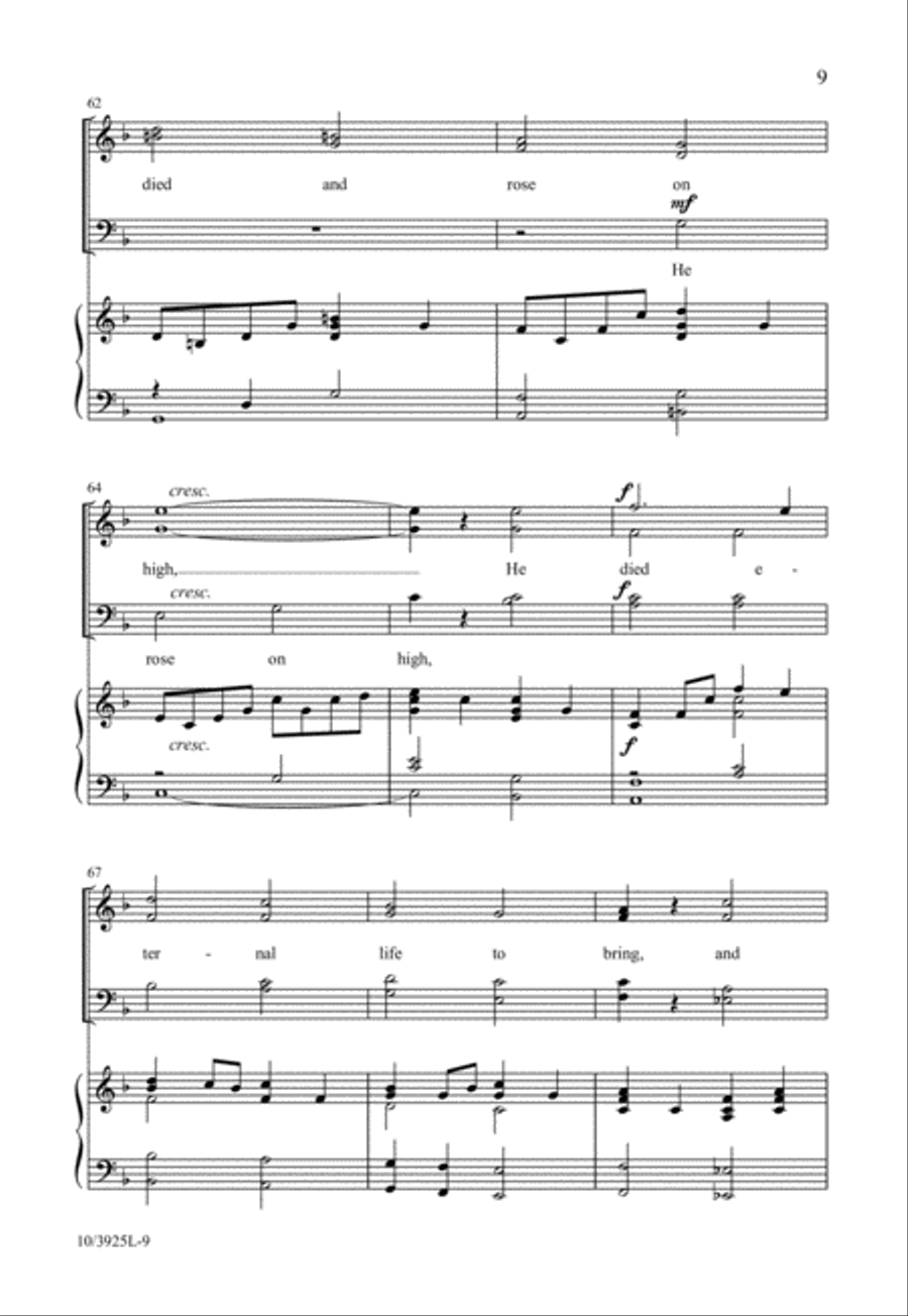 Resurrection Victory Resurrection Victory 4-Part scores gallery preview page 9