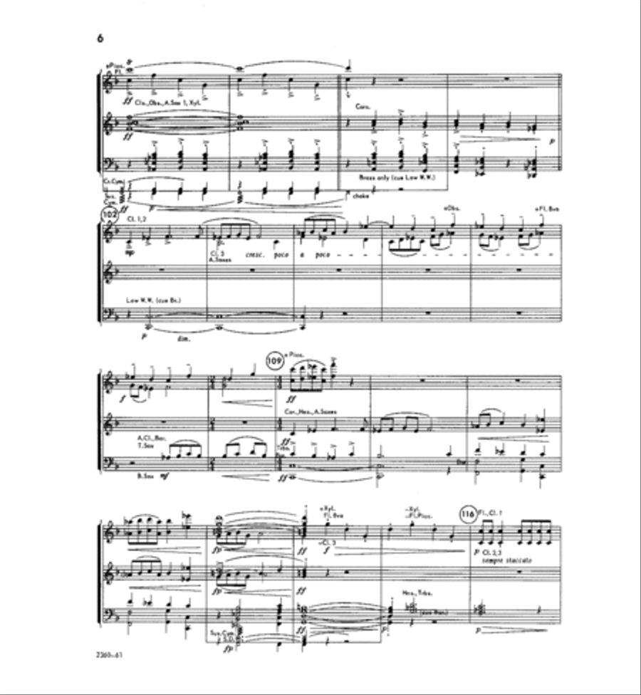 Synopsis for Band Concert Band scores gallery preview page 7