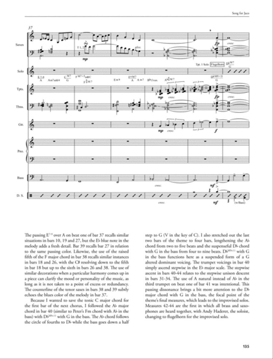 Composing and Arranging for the Contemporary Big Band CD scores gallery preview page 9