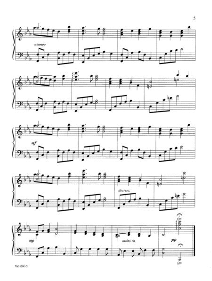 Prayer at the Piano Prayer at the Piano Piano Solo scores gallery preview page 5