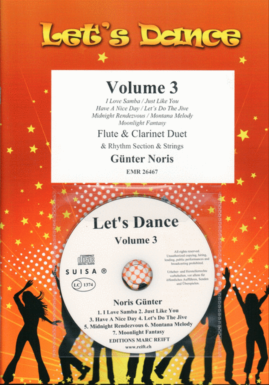 Let's Dance Volume 3 Woodwind Ensemble scores gallery preview page 1