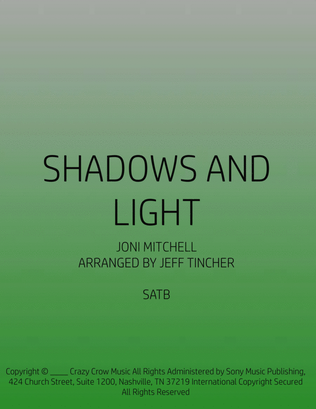 Book cover for Shadows And Light