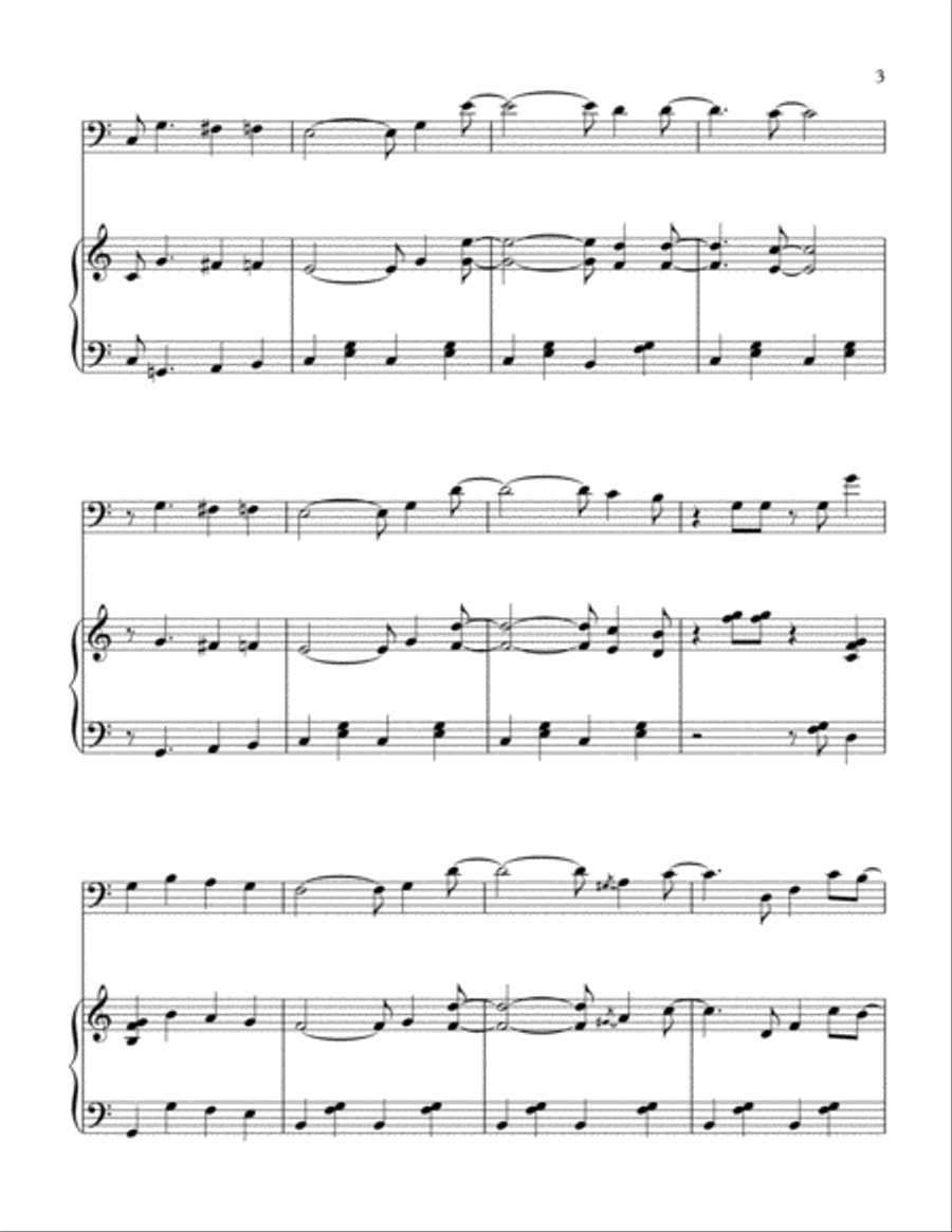 The Chicken Dance Piano scores gallery preview page 4