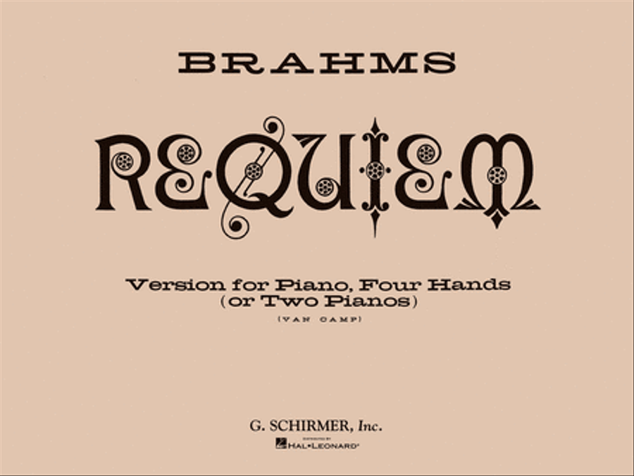 Requiem, Op. 45 Choir scores gallery preview page 1