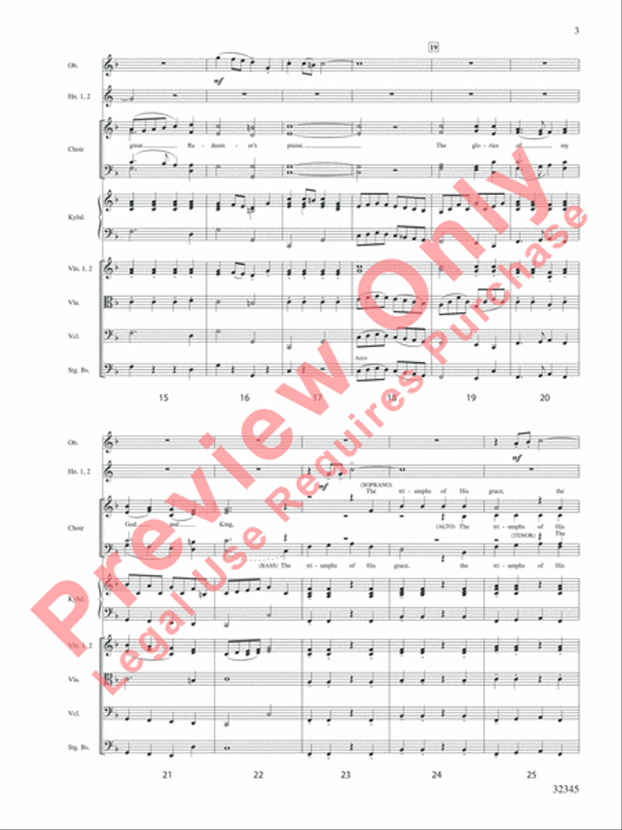 My Great Redeemer's Praise Choir scores gallery preview page 4