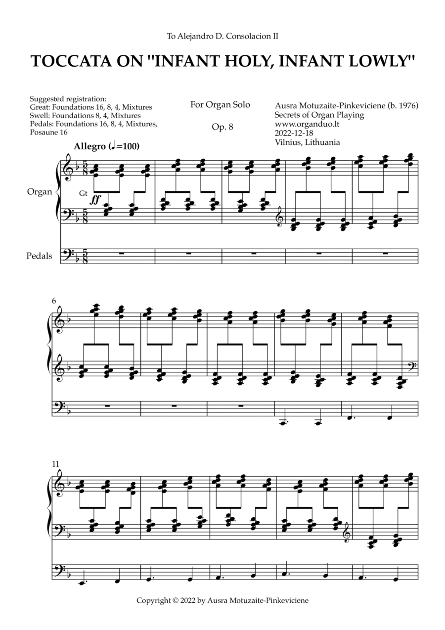Toccata on 