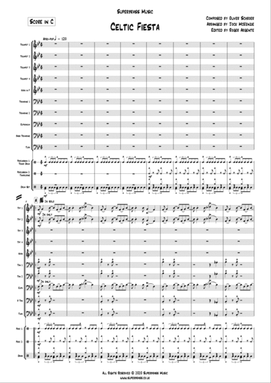 Celtic Dance Celtic Dance Euphonium scores gallery preview page 3