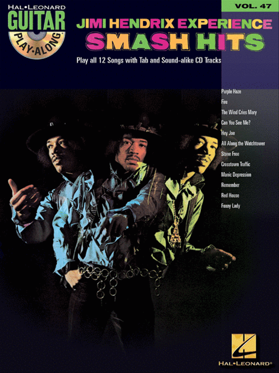 Jimi Hendrix Experience - Smash Hits Guitar Tablature scores gallery preview page 1