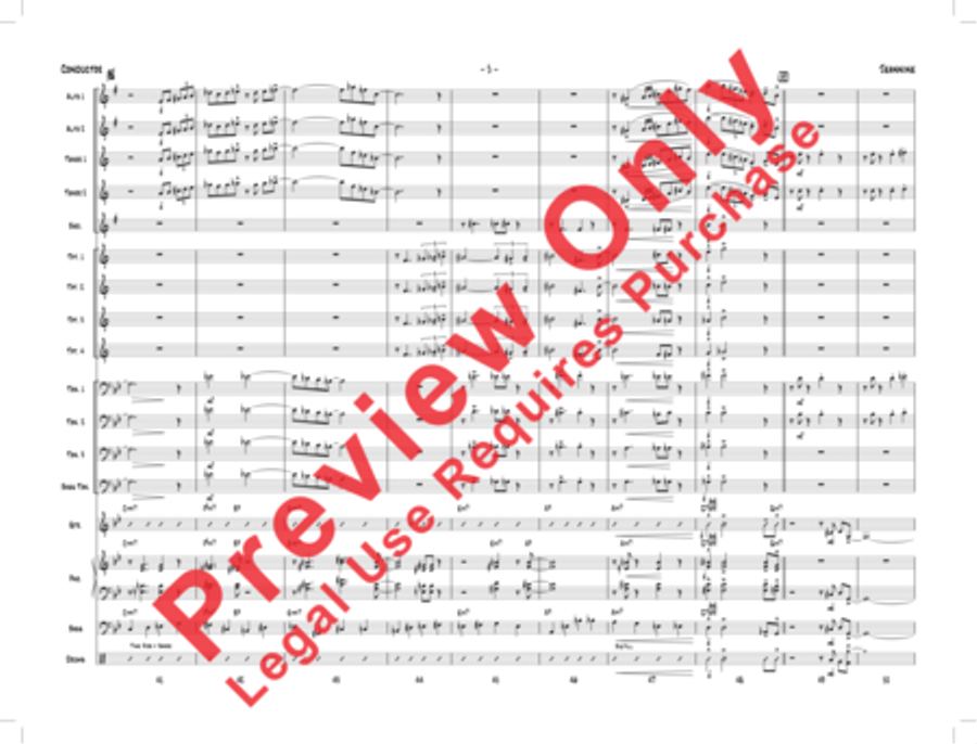 Jeannine Jeannine Jazz Ensemble scores gallery preview page 8