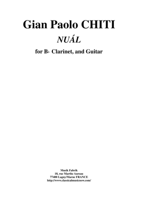 Gian Paolo Chiti : Nual for Bb clarinet and guitar