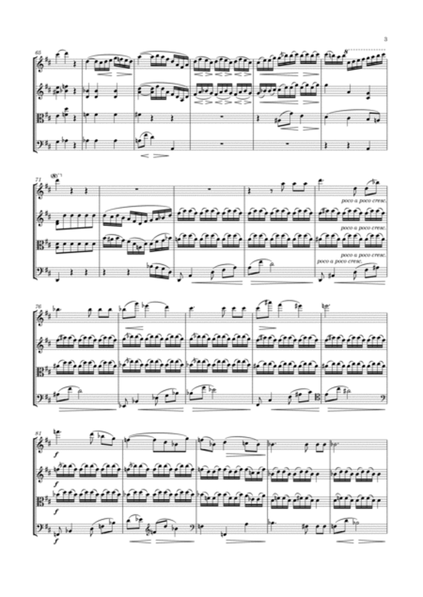 Zitterbart - String Quartet No.8 in D major, "In der Heimath der Schweitz" image number null
